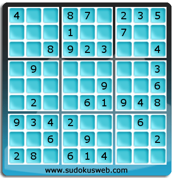 Sudoku von einfacher höhe