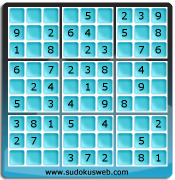 Nivel Muito Facil de Sudoku Nivel Muito Facil de Sudoku