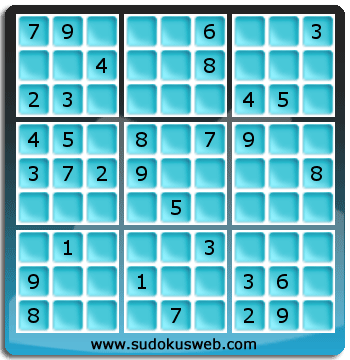 Sudoku von mittelmässiger höhe