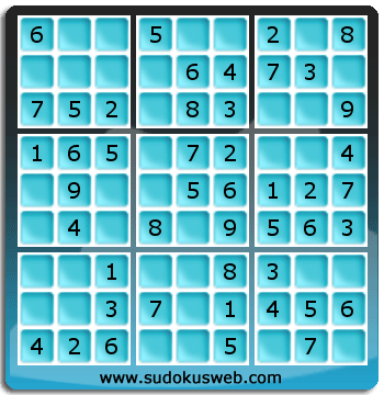 Sudoku von sehr einfacher höhe