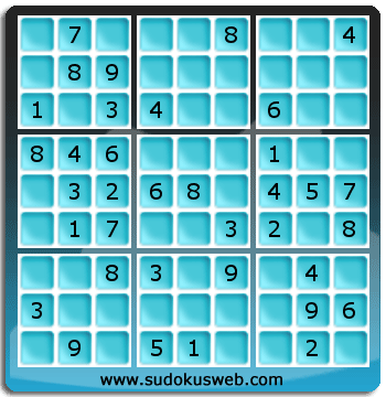 Sudoku von einfacher höhe