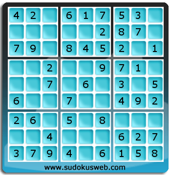 Sudoku von sehr einfacher höhe