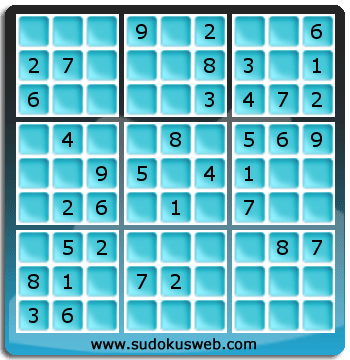 Sudoku von einfacher höhe