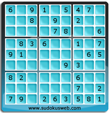 Sudoku von einfacher höhe