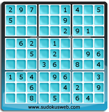 Sudoku von einfacher höhe