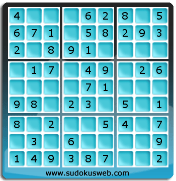 Sudoku von sehr einfacher höhe