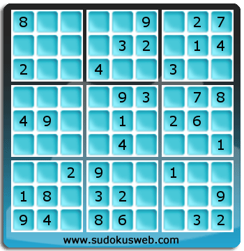 Sudoku von einfacher höhe