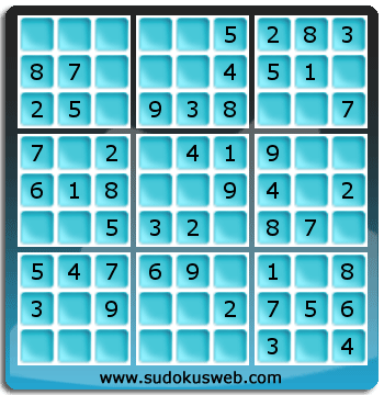 Sudoku de Niveau Très Facile