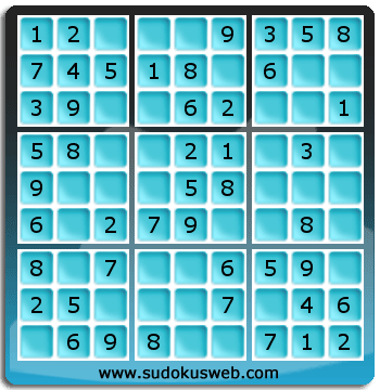 Sudoku von sehr einfacher höhe