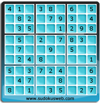 Sudoku de Niveau Très Facile