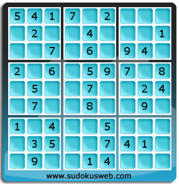 Sudoku de Niveau Facile