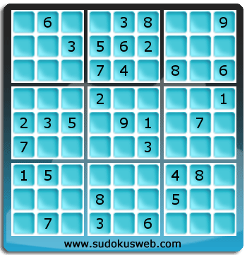 Sudoku von mittelmässiger höhe