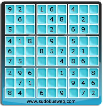 Sudoku von sehr einfacher höhe