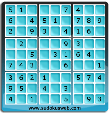 Very Easy Level Sudoku