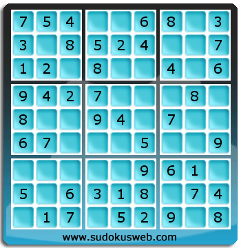 Sudoku de Niveau Très Facile