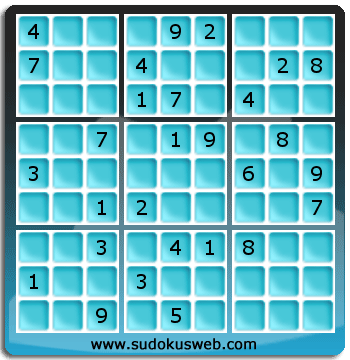 Sudoku von schwieriger höhe