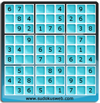 Sudoku von sehr einfacher höhe