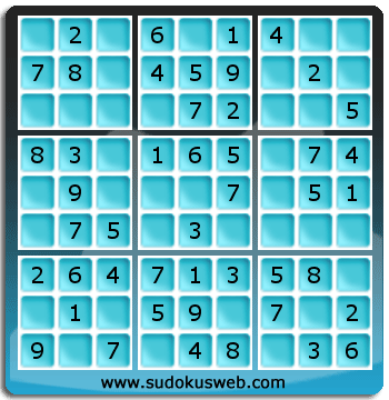 Sudoku von sehr einfacher höhe