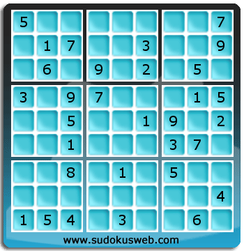 Sudoku von mittelmässiger höhe