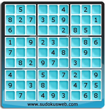 Sudoku von sehr einfacher höhe