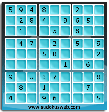 Sudoku von einfacher höhe