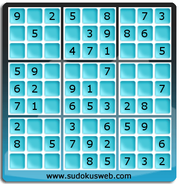 Sudoku von sehr einfacher höhe