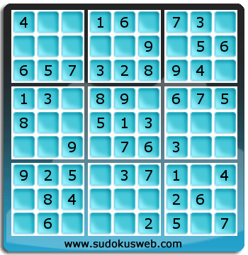 Sudoku de Nivel Muy Fácil