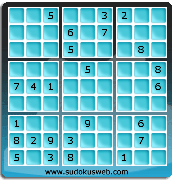 Sudoku von Fachmännischer höhe