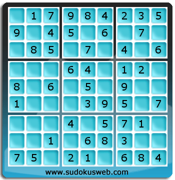 Sudoku de Nivell Molt Fàcil