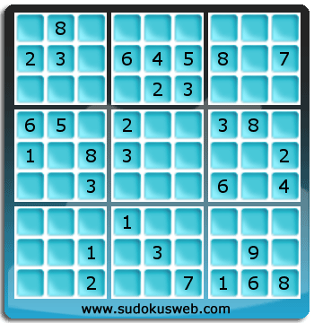 Sudoku von mittelmässiger höhe