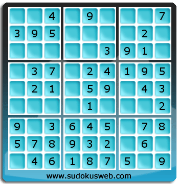 Sudoku de Nivel Muy Fácil