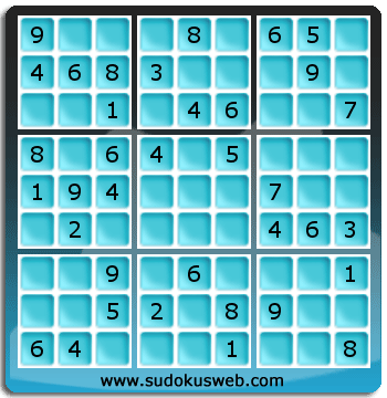 Nivel Facil de Sudoku