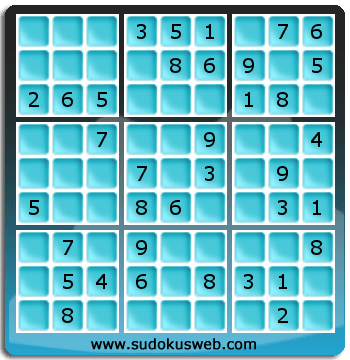 Sudoku von einfacher höhe