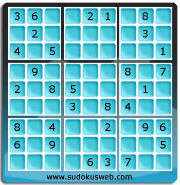 Sudoku von mittelmässiger höhe