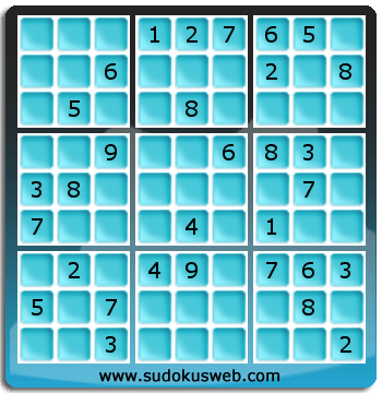 Sudoku von mittelmässiger höhe