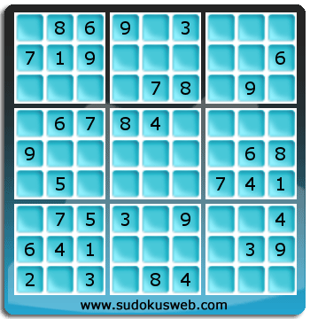 Sudoku von einfacher höhe