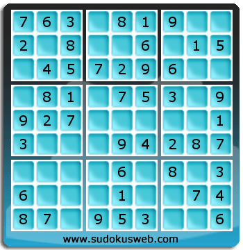 Sudoku de Niveau Très Facile