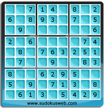 Sudoku de Nivel Muy Fácil