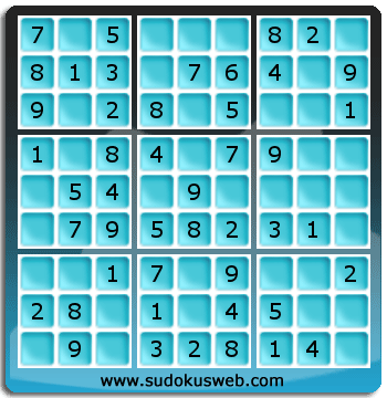 Sudoku von sehr einfacher höhe