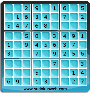 Sudoku von sehr einfacher höhe