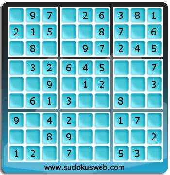 Sudoku de Nivel Muy Fácil