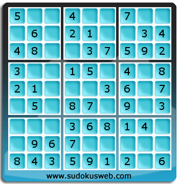 Sudoku de Nivel Muy Fácil