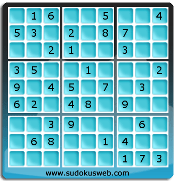 Sudoku von einfacher höhe