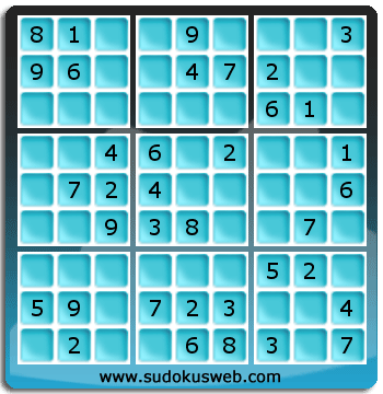 Sudoku von einfacher höhe