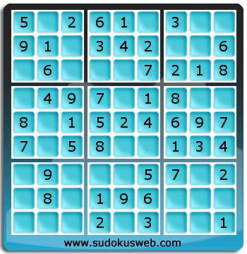 Sudoku de Nivel Muy Fácil