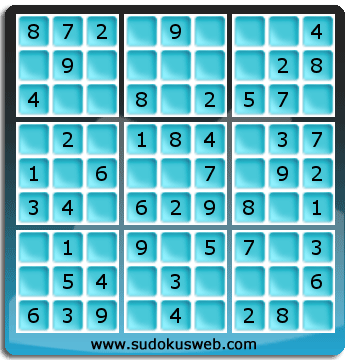 Sudoku de Niveau Très Facile