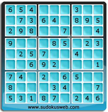 Sudoku de Niveau Très Facile