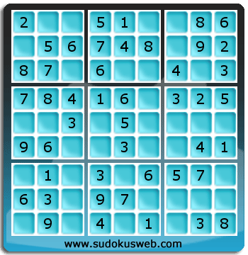 Sudoku de Nivel Muy Fácil