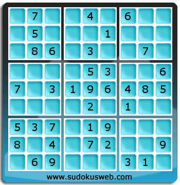 Sudoku von einfacher höhe