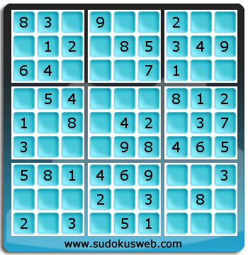 Sudoku de Niveau Très Facile